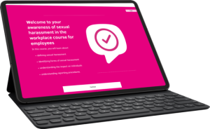 Awareness of sexual harassment in the workplace for employees