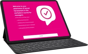 Awareness of sexual harassment in the workplace for managers