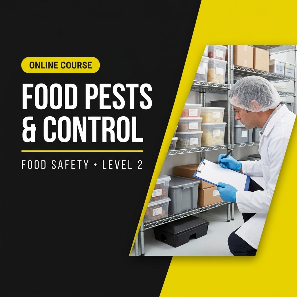 Food pests and control (Food Safety Level 2)
