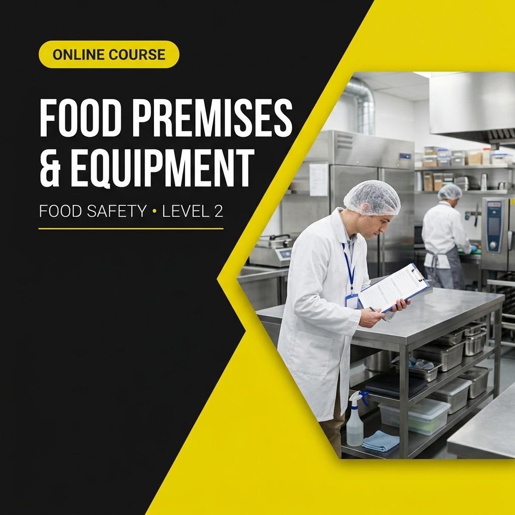 Food premises and equipment (Food Safety Level 2)